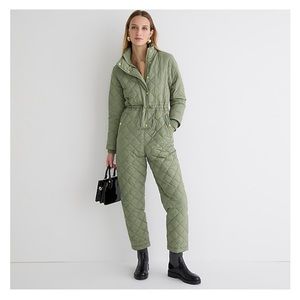NWT J. Crew Puffer Primaloft Snowsuit in Pale Cypress, Size XXL